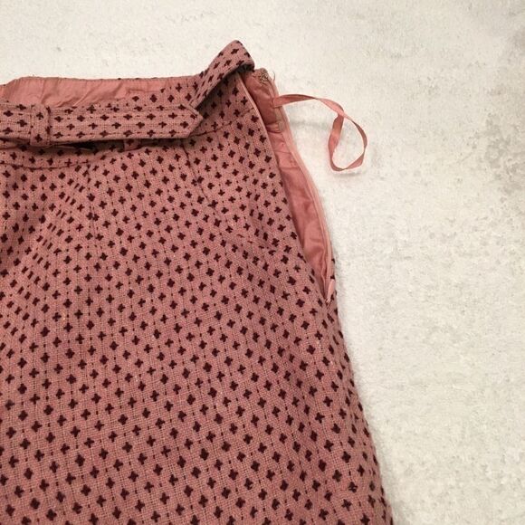 Medium sized Cotton Candy pink maroon patterned shorts lined - Picture 2 of 7